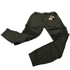 M&P Collection Olive Green Joggers | Cargo Pants